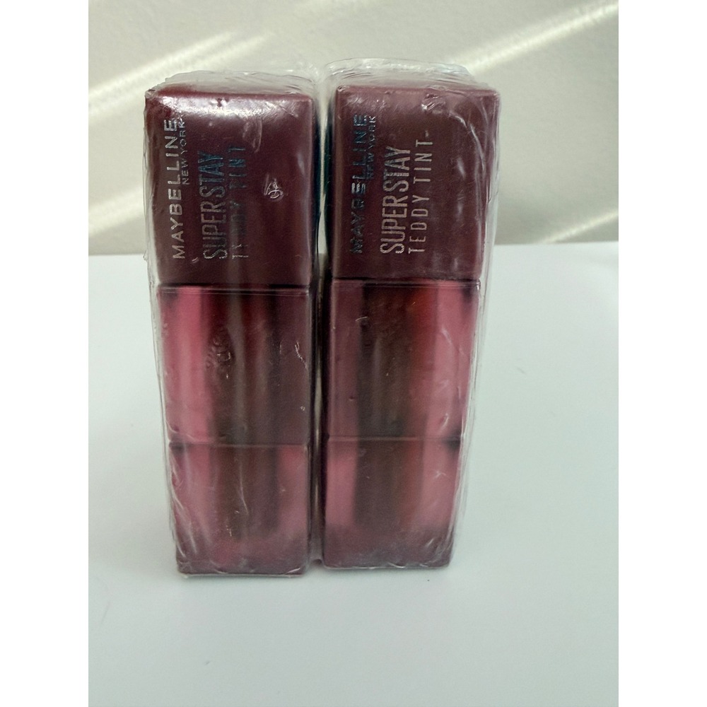 Maybelline SuperStay Teddy Tint Womens 2pk 105 Velvet Choker Matte NWT